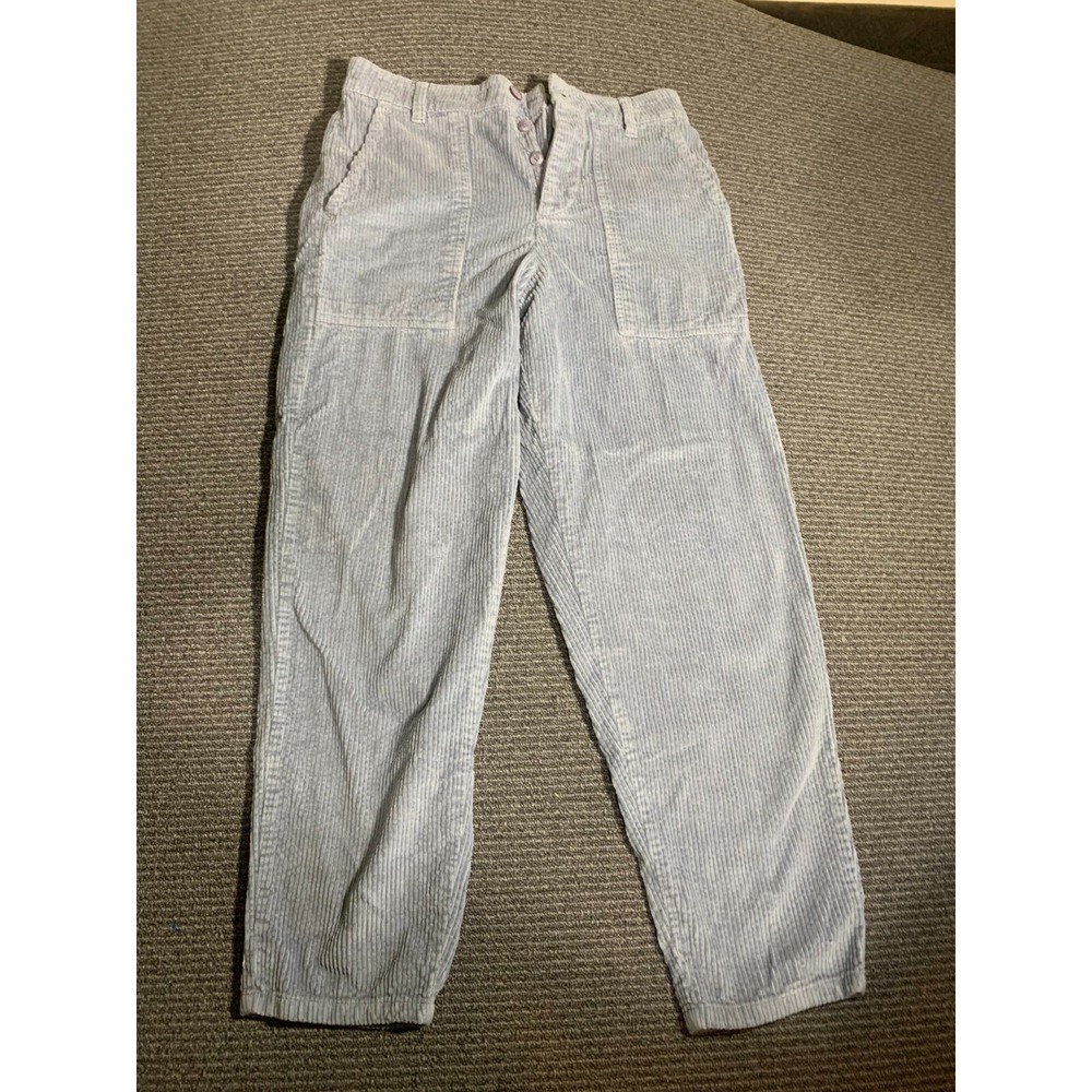 ASOS DESIGN Corduroy Pants Light Blue/Grey 30x32
